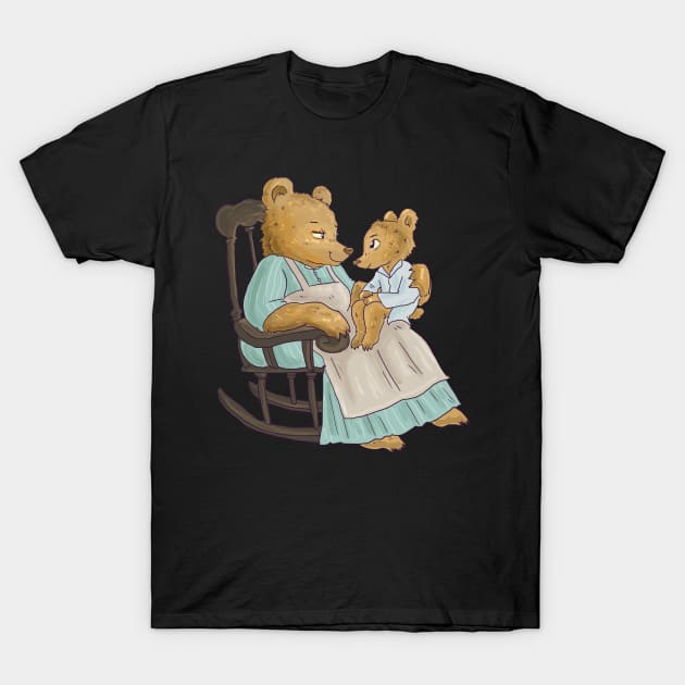 Mama Bear T-Shirt by sky665